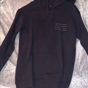 Black hoodie